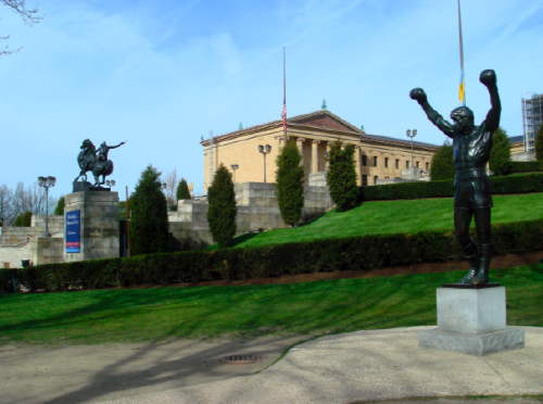 Rocky Balboa statue in Philadelphia