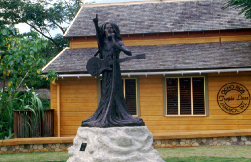 Bob Marley monument in Ocho Rios, Jamaica