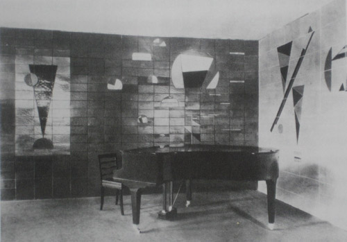 Wassily Kandinsky "Musikzimmer" Deutsche Bauausstellung 1931
