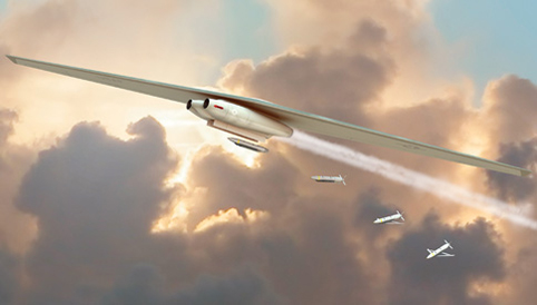 Lockheed Martin, "switchblade" experimental aircraft, online image