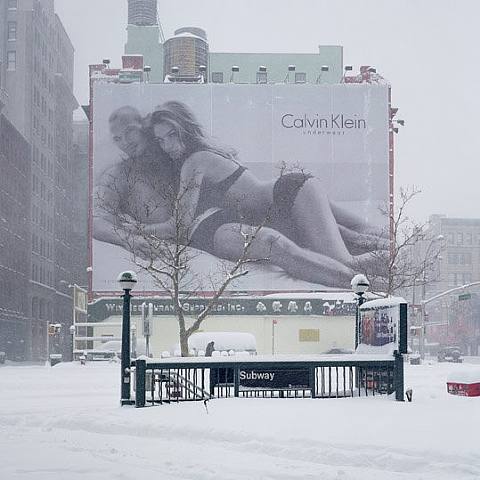 art fag city, snow, nyc