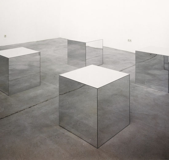 Robert Morris - Untitled (Mirrored Cubes) (1965)