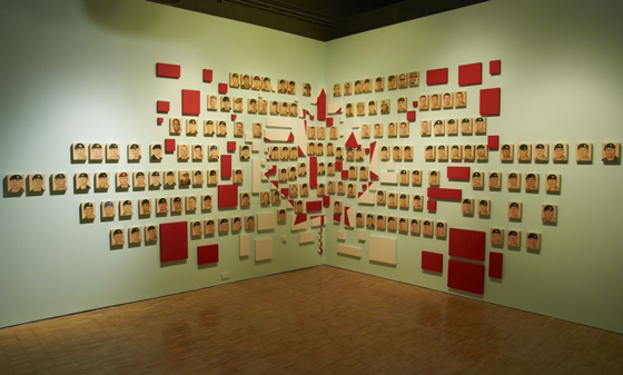 Joanne Tod's Oh Canada - A Lament, installation view