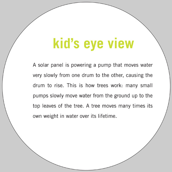 Kid's Eye View label for Peter Flemming's Leak to Lower Lazy Levitating Load
