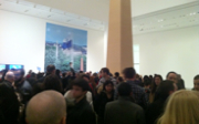 Post image for Professors, Artists, Workers, and Activists Rally Inside MoMA