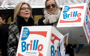 Post image for Important People Carrying Brillo Boxes at The Armory Show